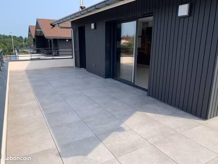 a louer vieugy t4 duplex avec terrasse dans residence recente