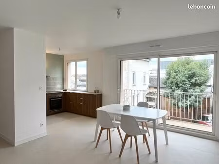 appartement meublé refait à neuf 42 m² - chu / bords de maine