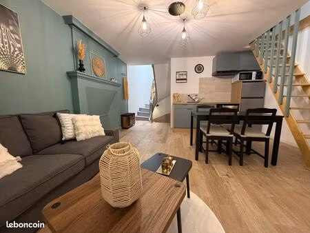 appartement t3 meublé - centre historique - refait à neuf