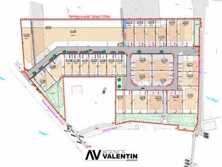 en vente terrain non constructible – 59 700 € |luppy