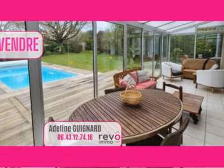 vente maison piscine à chemille (49120) : à vendre piscine / 248m² chemille