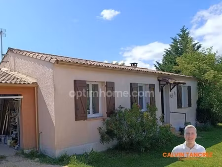 maison plain-pied à vendre - 4 pièces - 78 m² - saint-ambroix (30500)