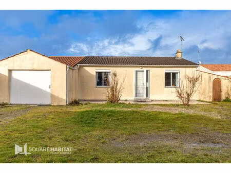 maison saint jean de monts 3 pièces - 2 chambres - parcelle de 619m²