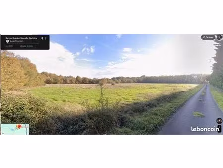 à louer – terrain agricole 23 600 m² à bernos-beaulac