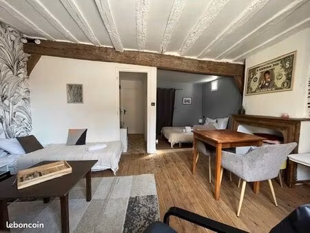 appartement meublé t2 dans petite résidence conviviale avec espaces communs