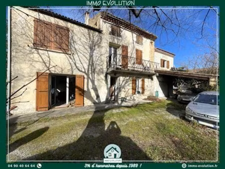 vente maison 6 pièces 160 m² mondragon (84430)