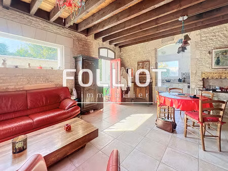 achat/vente maison en pierre à lion sur mer 5 pièce(s) 81.5 m2  terrain 321 m²