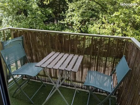 avenue du parc de procé: t1 27m²  balcon  parking