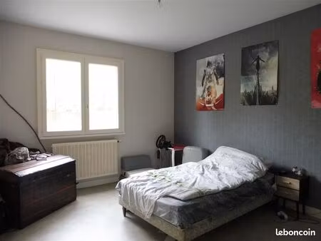 appartement tulle f4 90m2 rénové + terrain + garage + parking + cave