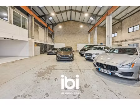 a vendre - exclusivite - sarcelles - 1680 m² stockage - 4000 m² terrain