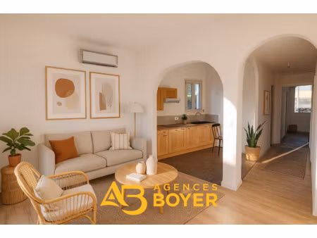bandol appartement 4 pièces à vendre en centre-ville  avec