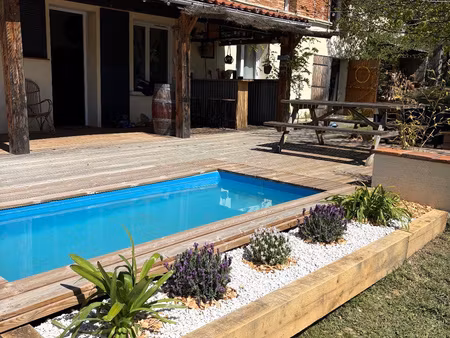 grisolles - maison 210 m2 - jardin