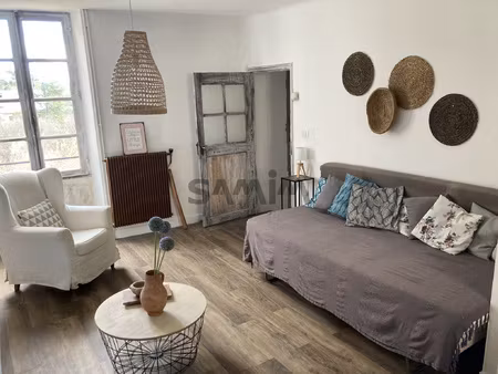 à vendre - sauve - maison de village de 148 m2 avec jardin e