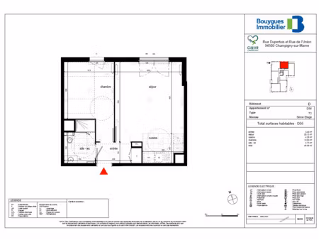 t2 résidence neuve champigny sur marne