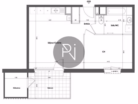 achat appartement 2 pièces 44m² archamps 74160