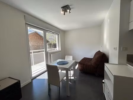 location appartement 1 pièce meublé 25m² le bourget du lac 73370