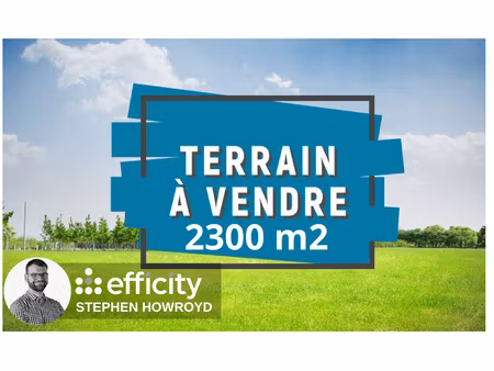 terrain - 2300 m²