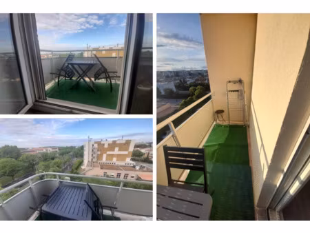 location - studio de 22 m2 avec balcon  parking et piscine c