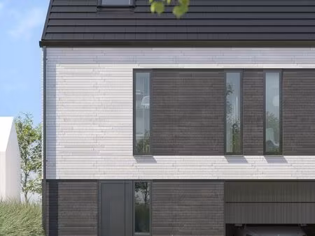 halfopen nieuwbouwwoning met tuin en garage te denderleeuw