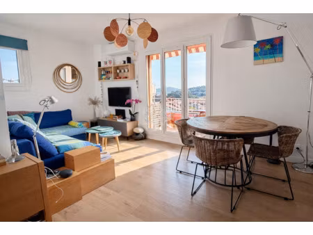 sanary sur mer portissol - t2 dernier etage terrasse apercu