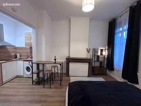 charmant studio meublé centre valenciennes