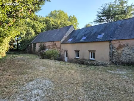maison 3 pièces 70 m² + jardin + dépendance – montaigu-la-brisette (50700)