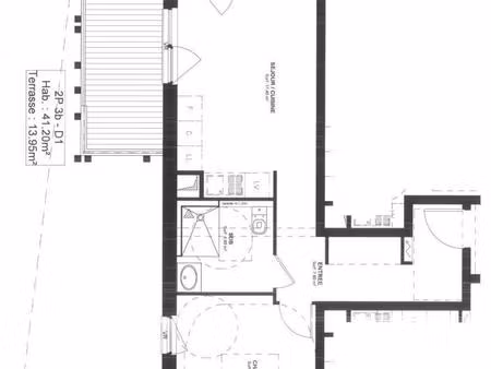 location appartement 2 pièces 41m² strasbourg 67200