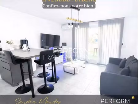 à vendre – appartement t2 de 44 06 m² avec terrasses et parking – eybens