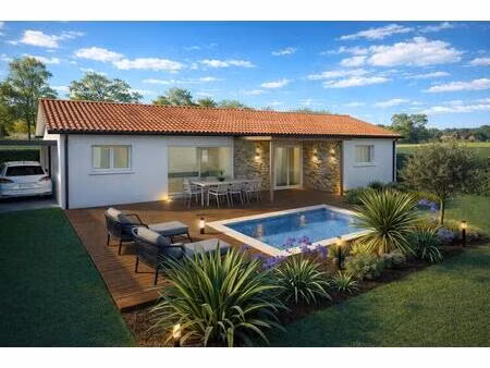 vente maison à construire 80 m² azur (40140)