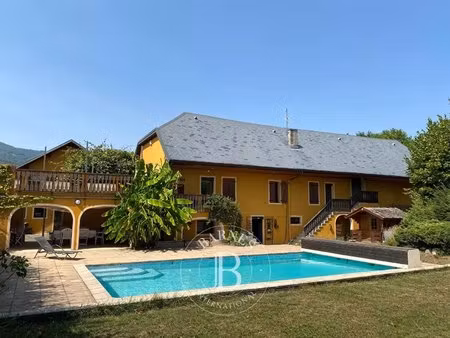 barnes aix-les-bains – chambery – apremont – villa de caractère – vue montagnes – 5 chambr