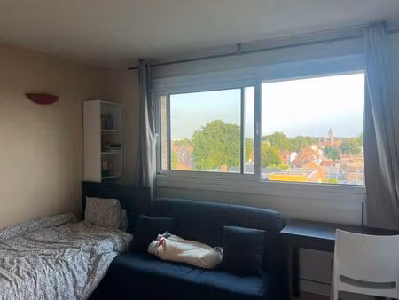 location appartement 1 pièce 26 m² à loos (59120)