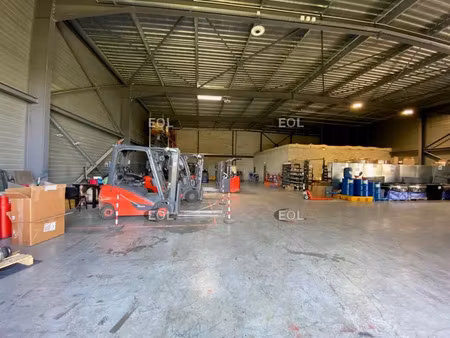 entrepôt avec visibilité commerciale