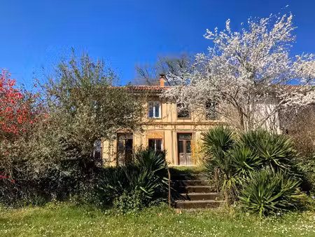 propriété avec jolie maison entièrement rénovée  dépendances  sur terrain de 13895m2