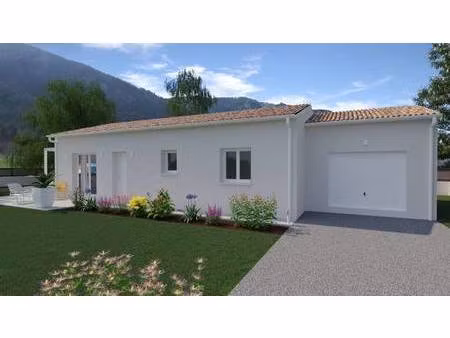 terrain avec maison neuve à vendre