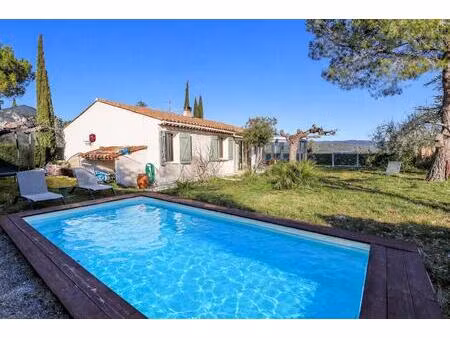 flayosc - villa tout de plain pied 3 chambres avec piscine