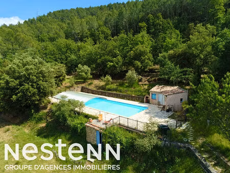 ensemble immobilier de 2 maisons 2 et 10 pièces à vendre à carcès