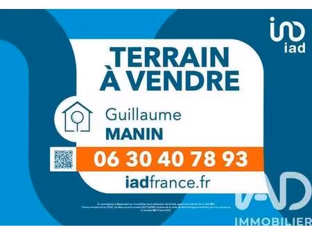 terrain constructible viabilisé à vendre