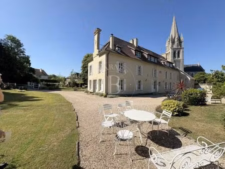 caen nord  manoir xviieme (12 chambres) avec élégant parc paysagé de 4457m² en coeur de...