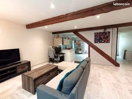 maison de ville 116 m² – centre bourg-de-péage – cour intérieure 100 m²