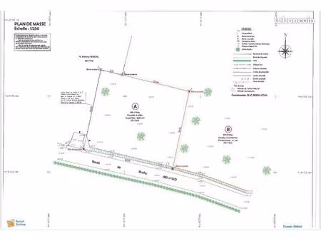 terrain constructible c.u ok centre vieux manoir