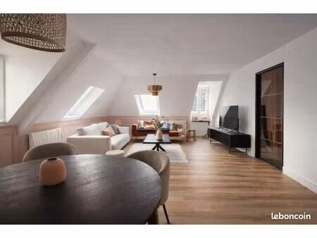 appartement lumineux de 90m2 avec entrée indépendante et parking