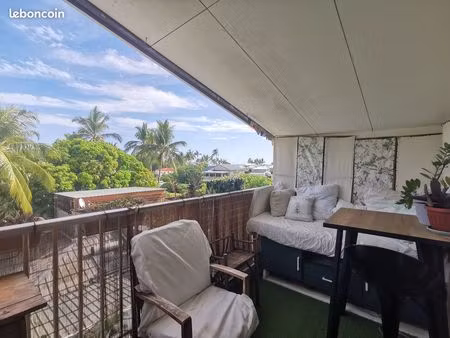 location studio la saline les bains