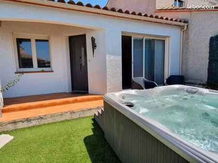 plain pied 3ch jardin garage spa mas vermeil