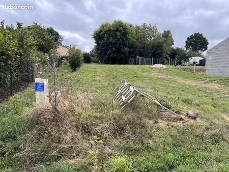 terrain 458 m² montrevault sur evre