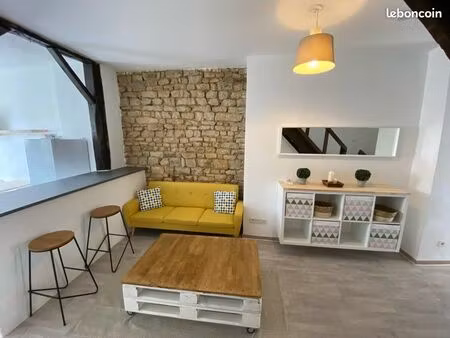 t3 meublé sedan centre