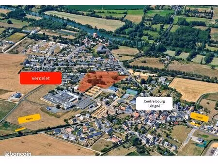 terrain à bâtir à lezigne