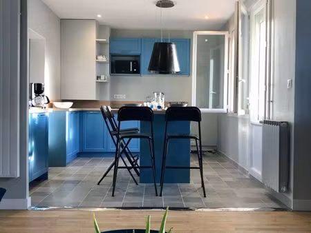 superbe appartement t3 61m2 meublé balcon avec véritable vue mer