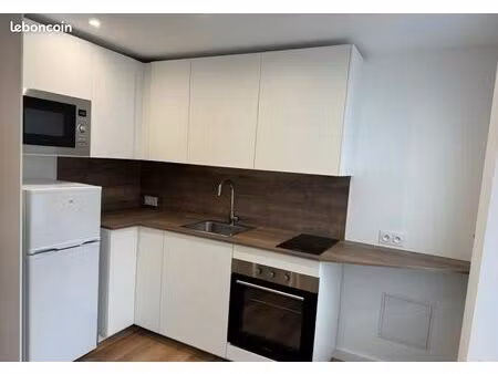 t1 bis meublé – avec parking privé et couvert