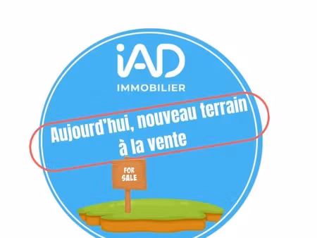 vente terrain à bâtir 349 m²