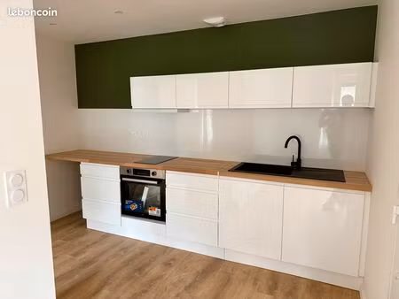 t2 meublé refait à neuf - dinan centre